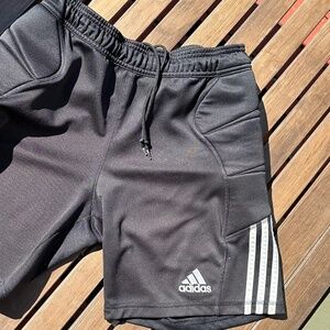 Adidas Men's Assita Soccer Goalkeeper Black Shorts Size M